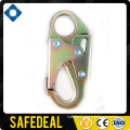 Forged Steel Safety Yellow Zinc Plated Rope Snap Hook